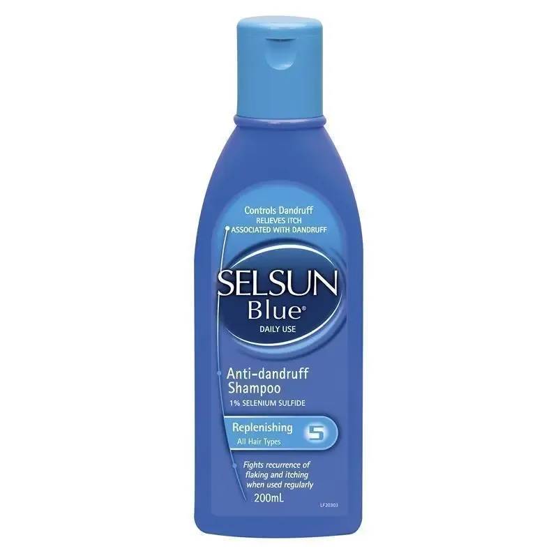 Selsun Blue Anti Dandruff Shampoo Replenishing 200mL